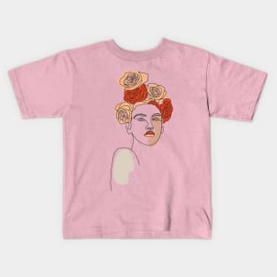 Flower Head Kids T-Shirt